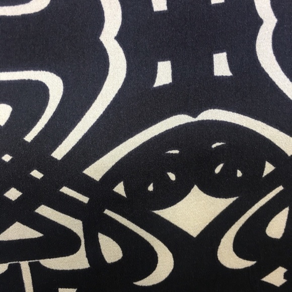 Laundry by Design Black and Cream Silk Dress - NWT - Picture 3 of 10